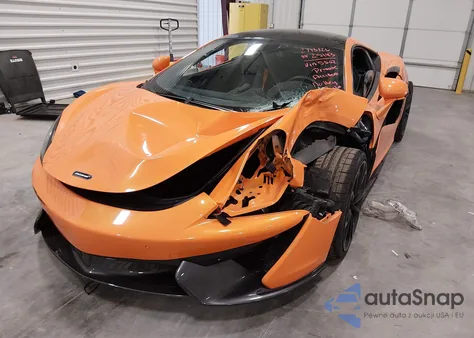 2018 Mclaren 570S z USA, uszkodzony, nr VIN SBM13DAA3JW005502